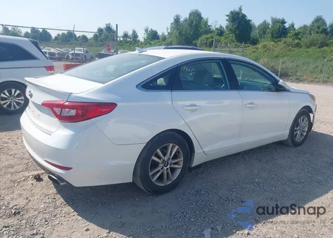 2017 Hyundai Sonata z USA, uszkodzony, nr VIN 5NPE24AF1HH511211